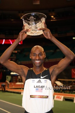 Bernard Lagat—king of the Millrose Mile. © www.photorun.net