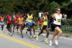 Elite men on their way to Boston. © www.photorun.net