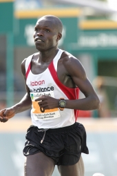 Laban Kipkemboi, runner-up in Los Angeles. © Victah Sailer