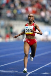 Meseret Defar wins in Berlin, kicking Tirunesh Dibaba out of the grand jackpot. © Photo Run