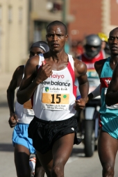 KIMbia's Ben Maiyo will be among the favorites on Sunday. © Victah Sailer