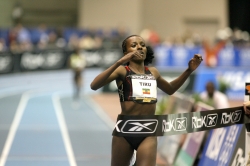 Tirunesh Dibaba runs a world record in Boston. ©&nbsp;www.photorun.net