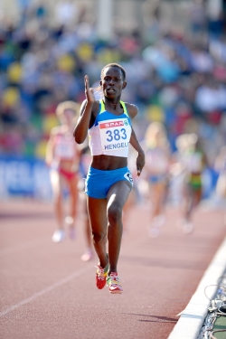 newspicn972 Pamela Jelimo ran the fastest womens 800m of the last 11 years in Berlin. © www.photorun.net