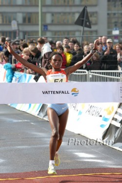 Pasalia Kipkoech was the fastest woman in Berlin. © www.photorun.net