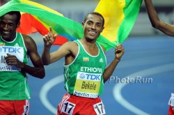 Kenenisa Bekele makes winning look easy, but behind the victories is 100% dedication and hard work. © www.photorun.net