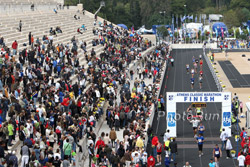 The ancient Panathinaikon Stadium: finish of the historic Athens Marathon. © www.photorun.net 