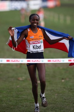 Hilda Kibet won her first European Cross Country Title. © www.photorun.net / Giancarlo Colombo