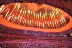 Opening ceremony of the 2008 Olympic Games.  © www.PhotoRun.net