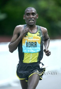 John Korir, here shown at the NYC Half-Marathon, wins the Bellin Run for the fifth time. © www.PhotoRun.net