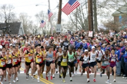 he men's start of the 2006 Boston Marathon. © www.photorun.net