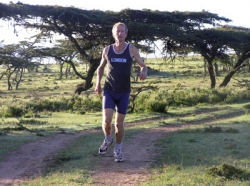 Nicky Martin in Kenya. © Courtesy of Nicky Martin.