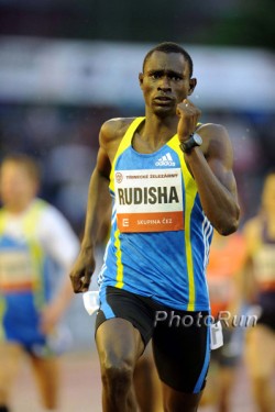 David Rudisha, seen here at the Ostrava meeting, shattered the 800m world record in Berlin. © www.photorun.net