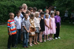 The Belarusian children during their summer holiday camp. © Andreas-Norbert Schuchardt