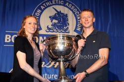 The 1912 Boston Marathon silver cup. © www.photorun.net