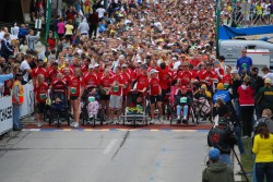 A colorful start to the Bellin Run. © Courtesy of Bellin Run
