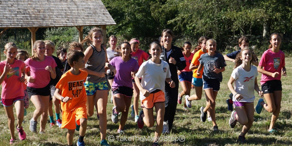 The young champions of the cross county trails. © Take The Magic Step