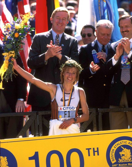 110th Boston Marathon Today: Ten Years Ago Uta Pippig Won One of the Most Dramatic Marathon Races Ever