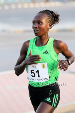 On the road to victory at the 2011 Ras Al Khaimah Half Marathon. © www.photorun.net