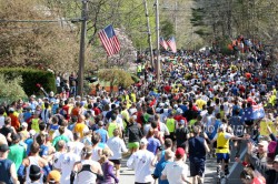 The Boston Marathon will take place on Monday, April 18. © www.PhotoRun.net