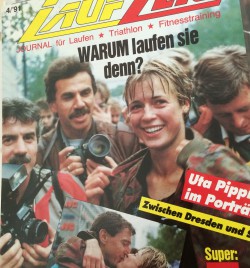 Berlin Marathon 1990 © Laufzeit 4/'91