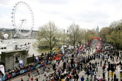 Like the London Marathon, the Olympic Marathon will run along the River Thames. © www.PhotoRun.net