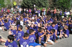 At the start of the 36th Mile Marathon. © Uta Pippig