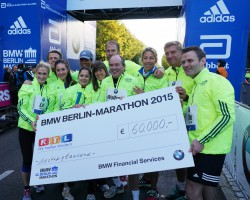 The relay team of RTL’s “We help children” charity marathon. © Take The Magic Step