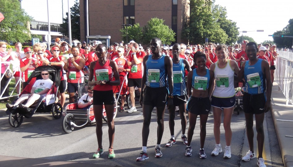 Allan Kiprono and Risper Gesabwa Win Warm Bellin Run