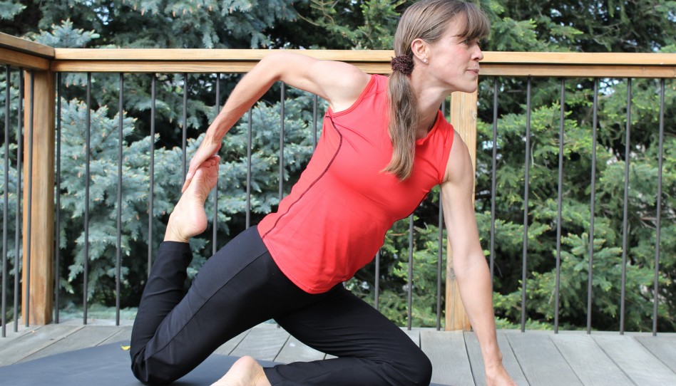 Uta’s Insights: Yoga Pose of the Week — 10. A Modified Pigeon Pose