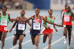 Mo Farah triumphed on Sunday. © www.PhotoRun.net