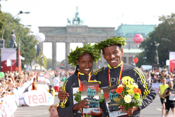 Haile Gebrselassie Wins the Berlin Marathon Title for Fourth Time