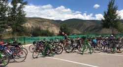 The picturesque Rocky Mountains are the backdrop of the SOS Outreach fundraiser. © Take The Magic Step
