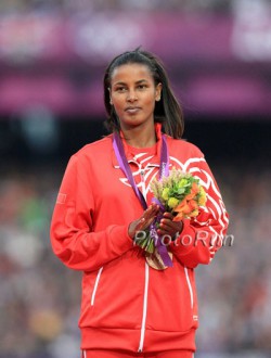 Maryam Jamal, seen here at the 2012 Olympic Games, enjoyed the festive atmosphere in Bolzano. © www.PhotoRun.net