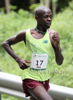 Allan Kiprono, seen here at the 2010 Beach to Beacon 10K, wins his first Bellin Run on Saturday. © www.PhotoRun.net