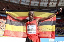 Stephen Kiprotich was crowned world champion in Moscow. © www.PhotoRun.net