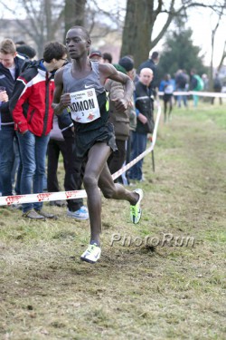 Leonard Komon, seen here at the Campaccio Cross-Country event in 2013, won the closing race of the year in Madrid. © www.PhotoRun.net