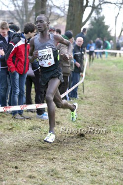 Leonard Komon, seen here at the Campaccio Cross-Country event in 2013, won the closing race of the year in Madrid. © www.PhotoRun.net