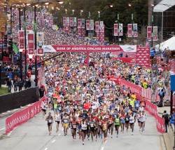 The start of the 2012 Chicago Marathon. © Bank of America Chicago Marathon