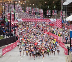 The start of the 2012 Chicago Marathon. © Bank of America Chicago Marathon