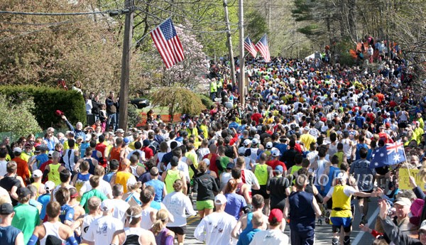 A Hilly Topic: The Boston Marathon Course