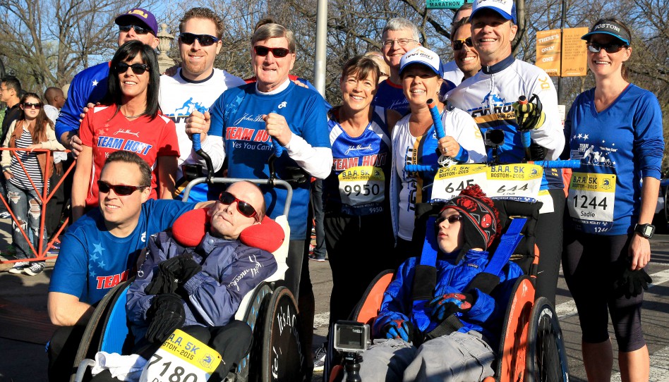 Tears and Cheers in Boston as the “New” Team Hoyt Comes Home