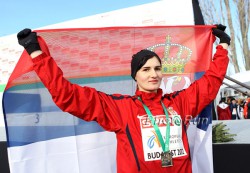 Amela Terzic, seen here at the 2012 European Cross-Country Championships, retained her title. © www.PhotoRun.net