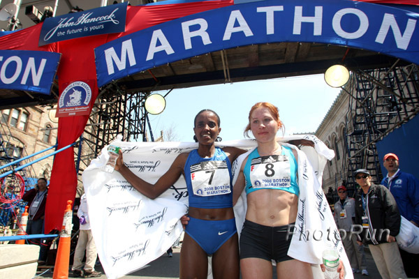 Closest Women’s Finish in Race History Highlights Boston Marathon
