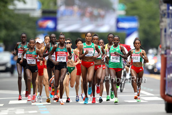 WCh Results: Record Kenyan Sweep in the Women’s Marathon