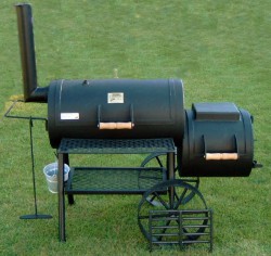 A charcoal grill is best for delicious, outdoor-eating with family and friends. © private 