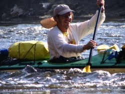 Dave enjoys kayaking across the state of Florida. © Dave Bracknell